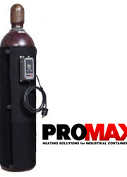 "A" Size 120V Gas Cylinder Warmer / Adjustable Thermostat - 9" x 56" Tank
