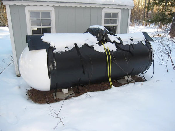 Propane Tank Heated Wrap - 500 LB. GCW500 Powerblanket® - HeatAuthority