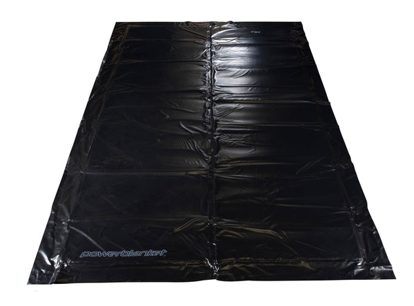 Powerblanket MD0510 Heated Concrete Blanket, 5' x 10' Heated Dimensions, 6'  x 11' Finished Dimensions, Black