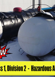 1000 Gallon Explosion-Proof Propane Tank Insulated Heating Blanket - C1D2 (120V/240V)