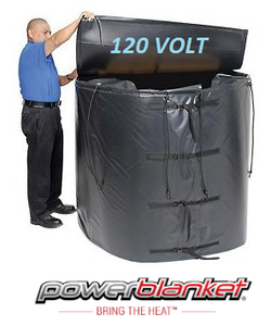 250 Gallon IBC Tote Heater w/ Lid Cover (120V)