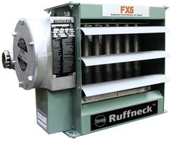 FX5 Explosion-Proof Electric Air Unit Heater w/ Thermostat u0026 Disc. Swi -  HeatAuthority