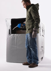 330 Gallon Gray Alloy DEF Tote Heater - Arctic Package (120V)