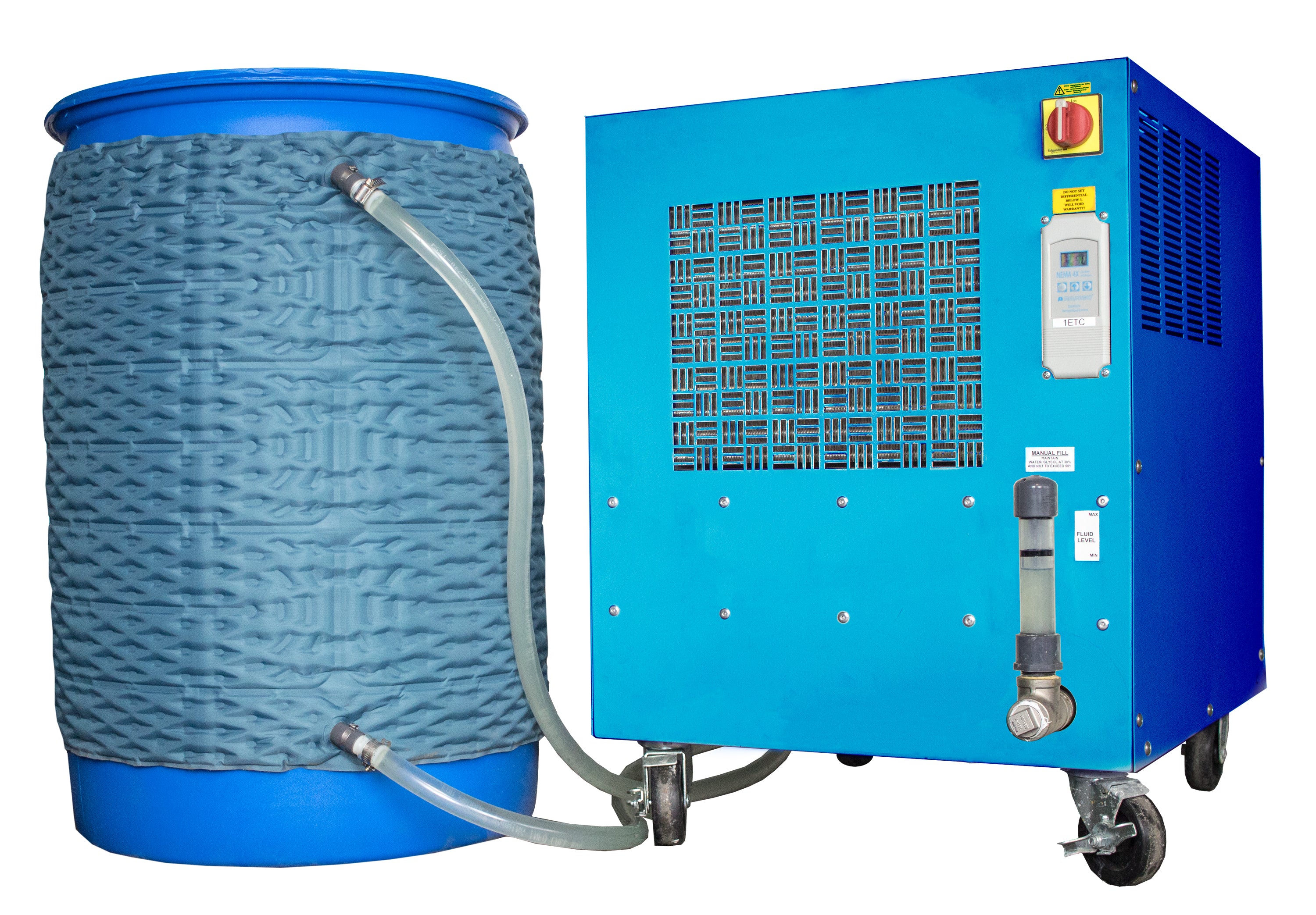 55 Gallon Drum Cooling Jacket w/ Insulation HeatAuthority