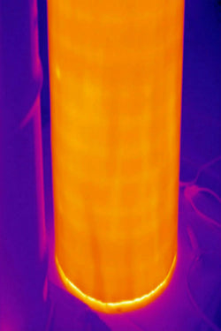 9" x 40" K Size Explosion-Proof Gas Cylinder Heater C1D2T4 (120V)